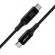 Acefast Cable USB-C to USB-C Acefast C6-03 with display, 100W, 2m (black) 048673 6974316281054 C6-03 black έως και 12 άτοκες δόσεις