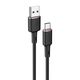 Acefast Cable USB to USB-C Acefast C2-04 1.2m (black) 048680 6974316280767 C2-04 black έως και 12 άτοκες δόσεις