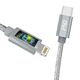Dudao USB-C to Lightning cable Dudao L5Pro PD 45W, 1m (gray) 052489 6970379617151 L5Pro Lightning έως και 12 άτοκες δόσεις