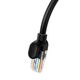 Baseus Baseus Ethernet CAT5, 0,5m network cable (black) 053116 6932172637071 B00133206111-00 έως και 12 άτοκες δόσεις