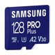 Samsung Memory card Samsung PRO Plus SDXC 128 GB U3 A2 V30 (MB-MD128SA/EU) 058166 8806094788112 MB-MD128SA έως και 12 άτοκες δόσεις