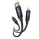 Mcdodo 3in1 USB to USB-C / Lightning / Micro USB Cable, Mcdodo CA-5790, 3.5A, 1.2m (black) 060004 6921002657907 CA-5790 έως και 12 άτοκες δόσεις