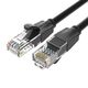 Vention UTP Cat6 Network Cable Vention IBEBD RJ45 Ethernet 1000Mbps 0.5m Black 056595 6922794741034 IBEBD έως και 12 άτοκες δόσεις