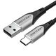 Vention USB 2.0 A to USB-C cable Vention CODHC 3A 0,25m gray 056505 6922794747036 CODHC έως και 12 άτοκες δόσεις