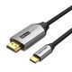 Vention USB-C do HDMI 2.0 cable Vention CRBBF 1m, 4K 60Hz (black) 056244 6922794765146 CRBBF έως και 12 άτοκες δόσεις