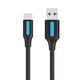 Vention USB 2.0 A to USB-C Cable Vention COKBI 3A 3m Black 056224 6922794748675 COKBI έως και 12 άτοκες δόσεις