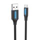 Vention USB 2.0 A to Micro-B cable Vention COLBG 3A 1,5m black 056520 6922794748712 COLBG έως και 12 άτοκες δόσεις