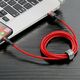 Baseus Baseus Cafule Cable USB Lightning 1,5A 2m (Red) 020115  CALKLF-C09 έως και 12 άτοκες δόσεις 6953156275003