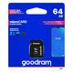 Goodram Memory card Goodram microSD 64GB (M1AA-0640R12) 024001  M1AA-0640R12 έως και 12 άτοκες δόσεις 5908267930151
