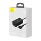 Baseus Wall charger Baseus GaN5 Pro 2xUSB-C + USB + HDMI, 67W (black) 038591  CCGP110201 έως και 12 άτοκες δόσεις 6932172613006