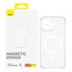 Baseus Magnetic Phone Case for iP 13 PRO MAX Baseus OS-Lucent Series (Clear) 052075  P60157202203-02 έως και 12 άτοκες δόσεις 6932172633707