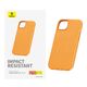 Baseus Phone Case for iPhone 15 Baseus Fauxther Series (Orange) 054873  P60157304713-00 έως και 12 άτοκες δόσεις 6932172641221