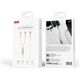 XO cable NB-Q262 2in1 PD USB-C - Lightning + USB-C 1,2m beige 60W