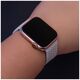 Elastic band L for Apple Watch 42/44/45 mm length 165 mm light gray