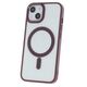 Satin Clear Mag case for iPhone 14 6,1&quot; purple