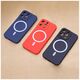 Silicon Mag case for iPhone 15 Plus 6,7&quot; dark blue