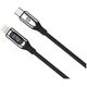 Forever LCD cable USB-C - Lightning 1,0 m 27W black