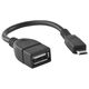 Forever adapter USB - microUSB black