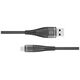 Forever Shark cable USB - microUSB 1,0 m 2A black