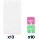 Tempered glass 2,5D for iPhone XS Max / 11 Pro Max 10in1