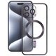 Vmax Electroplating Mag TPU case for iPhone 12 6,1&quot; purple