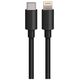 Maxlife MXCC-04 PD QC car charger 1x USB-C 1x USB 20W black + USB-C - Lightning cable 27W