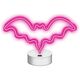 Neon on a stand BAT pink NNE07 Neolia