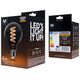 LED Bulb Filament E27 G95 4W 230V 2000K 250lm SF smoked Forever Light