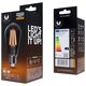LED Bulb Filament E27 ST64 4W 230V 2000K 400lm COG smoked Forever Light