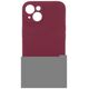 Mag Invisible case for iPhone 14 6,1&quot;  burgundy