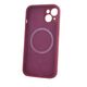 Mag Invisible case for iPhone 15 Pro 6,1&quot;  burgundy