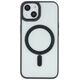 Satin Clear Mag case for iPhone 15 Plus 6,7&quot; black