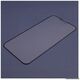 Tempered glass 6D matte for iPhone 13 Pro Max 6,7'' / 14 6,7&quot; Plus black frame
