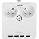 Huslog flat extension cord with 2 sockets EMX-190124