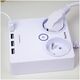 Huslog flat extension cord with 2 sockets EMX-190124