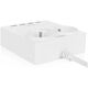 Huslog flat extension cord with 2 sockets EMX-190124