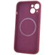 Mag Invisible case for iPhone 15 6,1&quot;  burgundy