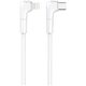 Maxlife MXUC-09 angle cable USB-C - Lightning 1,0 m 27W white