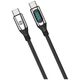 Forever LCD cable USB-C - USB-C 1,0 m 100W black