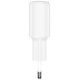Forever TC-01-20AC PD QC charger 1x USB-C 1x USB 20W white