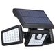 SUNARI Solar Lamp LED FLS-03 74*SMD PIR 8W 600lm 6000K 2400mAh Li-Ion Forever Light