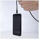 Maxlife MXUC-03 magnetic cable USB - Lightning + USB-C + microUSB 1,0 m 3A black nylon