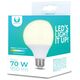 LED Bulb E27 G95 10W 230V 3000K 950lm Forever Light