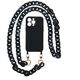 Phone chain long mottled black