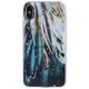 Gold Glam case for Samsung Galaxy A35 5G feathers