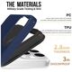 Vmax Triangle Case for Samsung Galaxy A05S 4G navy blue