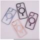 Satin Clear Mag case for iPhone 12 / 12 Pro 6,1&quot; purple