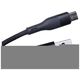 Maxlife MXUC-07 cable USB - microUSB 1,0 m 2,4A black nylon