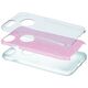 Glitter 3in1 case for Samsung Galaxy S21 FE pink