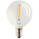 LED Bulb E12 G40 0.5W 3V 30lm clear Forever Light 6pcs